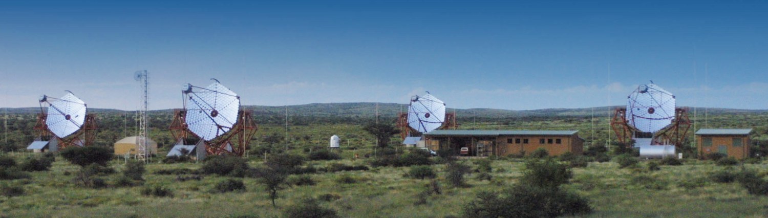 Photographie des telescopes HESS