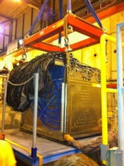 SDHCAL installation @ SPS - 25